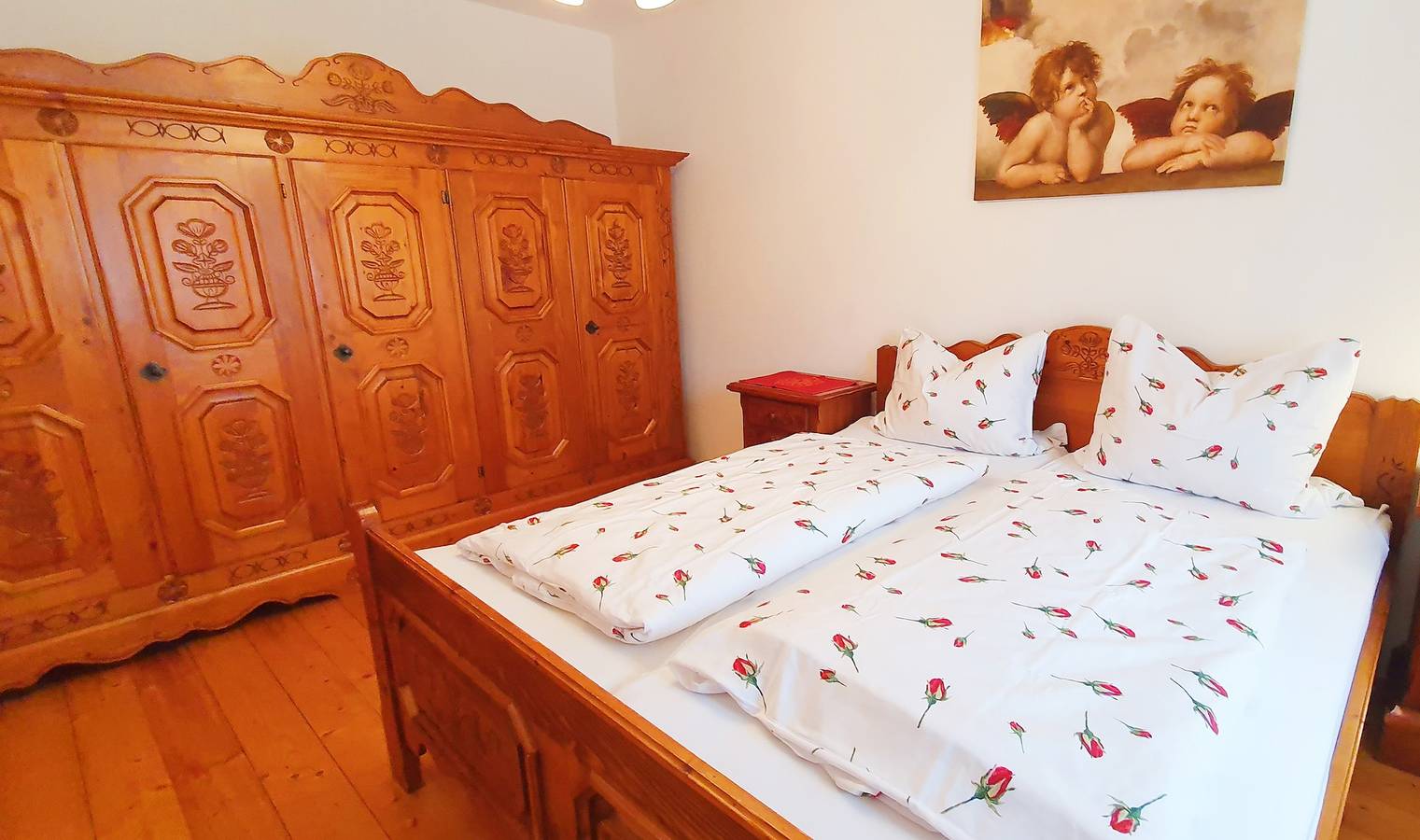 Pletschacher Franz - Maschtlhof - - Ferienwohnung f. 2-4 Pers. (58qm),1 Schlafzimmer, Wohnraum mit Schlafcouch, Erdgeschoß in Grassau, Chiemsee
