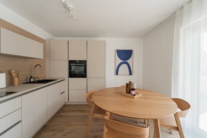 Ferienwohnung für 4 Personen, mit Balkon/Terrasse und Terrasse, mit Haustier in Übersee - 3