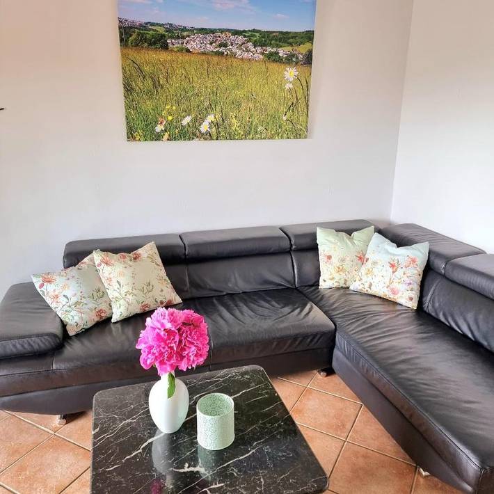 Ferienwohnung für 4 Personen, mit Balkon und Terrasse sowie Garten und Ausblick im Westerwald - 3