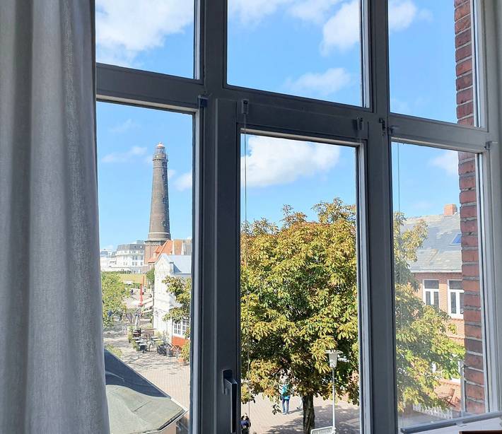 Ferienwohnung für 2 Personen, mit Ausblick auf Borkum - 3