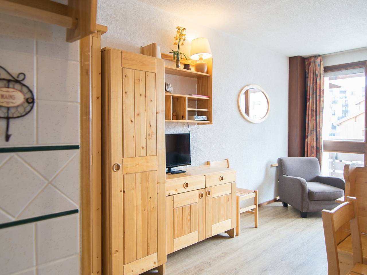 Estudio entero, Estudio con balcón y wifi a 500m de las pistas in Tignes, Massif de la Vanoise