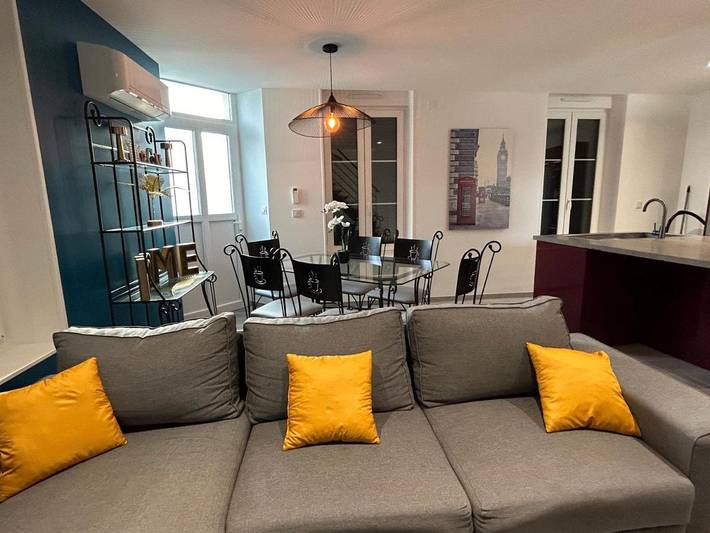 Location de vacances pour 9 personnes, avec vue et jardin à La Vernelle - 4