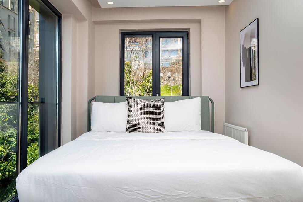 Ganze Wohnung, 2-bedroom apartment with Bosphorus view, Wifi and Ac in brilliant Istanbul in Beyoğlu, Istanbul