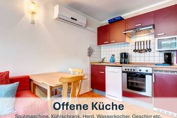 Bungalow für 4 Personen, mit Terrasse und Garten, mit Haustier in Korswandt