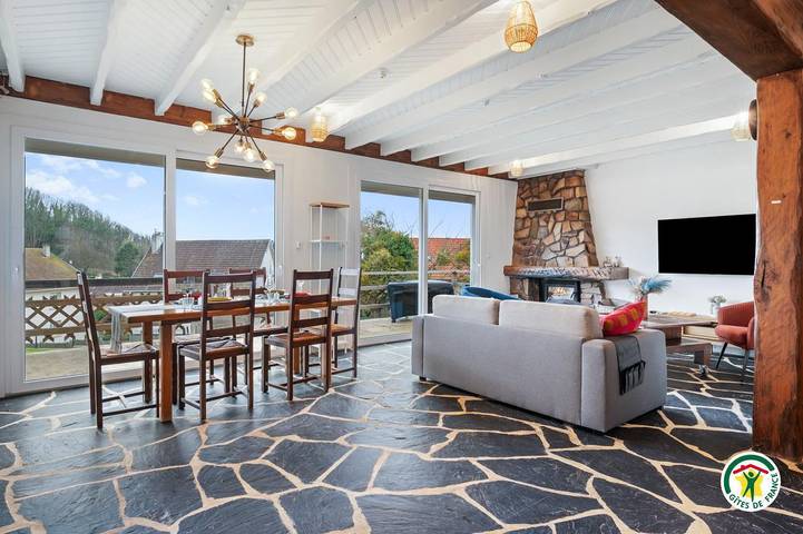 Gîte pour 4 personnes, avec jardin et terrasse, animaux acceptés dans Plage Saint-Martin (Saint-Martin-en-Campagne) - 3