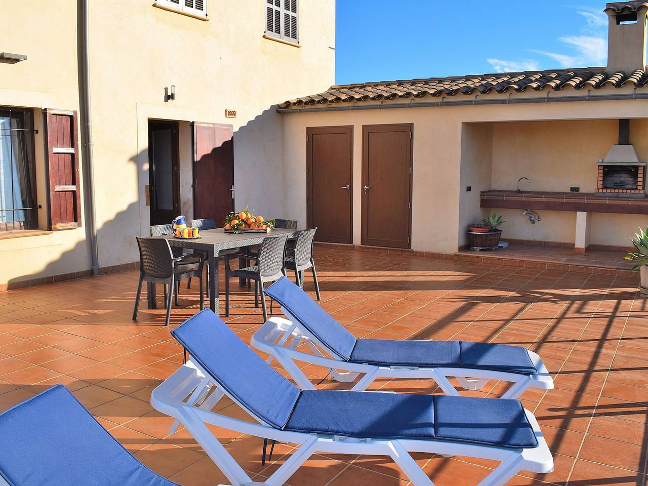 Charmante maison rustique avec piscine privée à Muro in Muro, Majorque du Nord