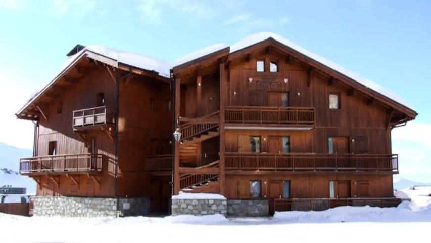 Chalet pour 7 personnes, avec balcon, animaux acceptés à Val Thorens - 2