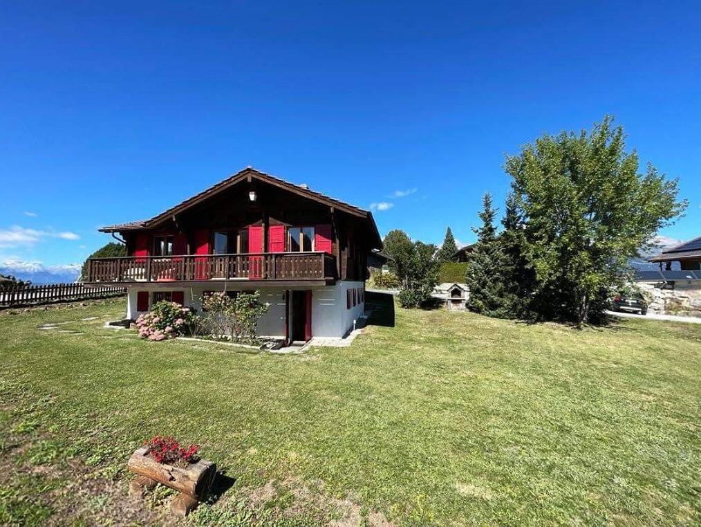 Alphina n° 39, Chalet mit Garten in Mont-Noble, Walliser Alpen