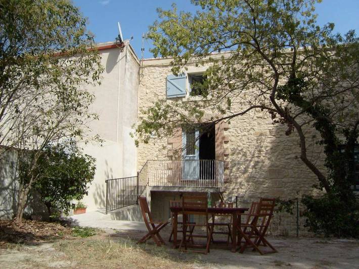 Casa de huéspedes para 6 personas, con Terraza y Jardín en Sigean