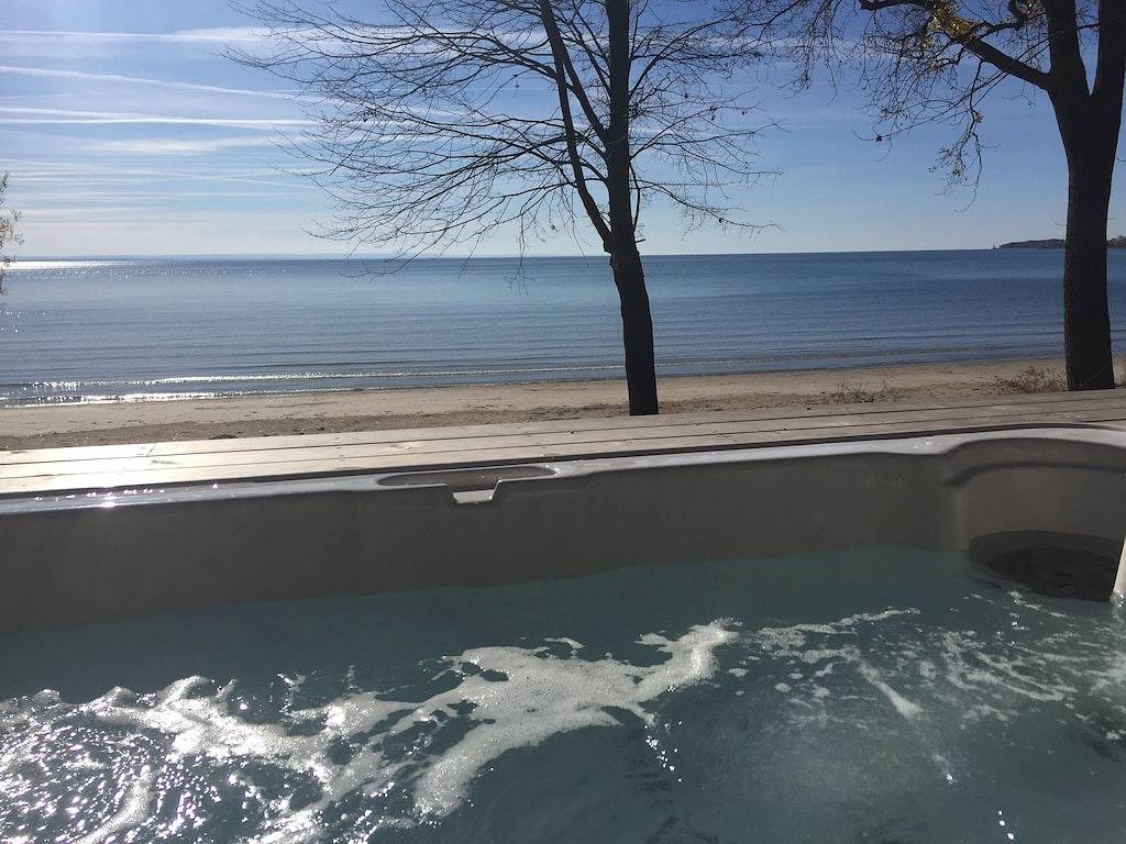 White Sand Beach Paradise In Kanada Südküste in Fort Erie, Niagara Fälle