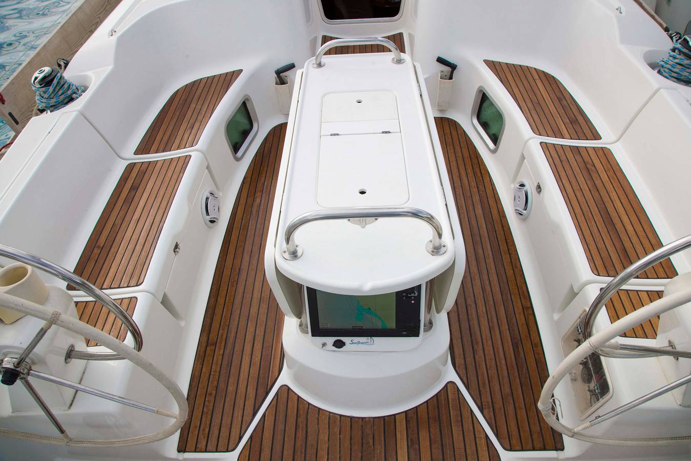 Boot für 6 Personen mit Whirlpool in Nikiti, Chalkidiki