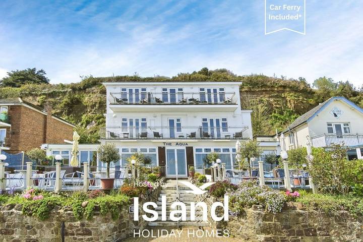 Apartment for 4 people, with balcony, child-friendly on the Isle of Wight