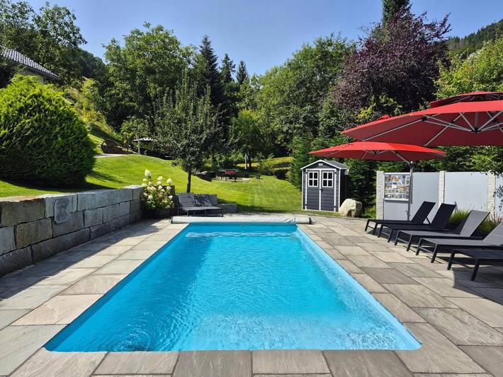 Ferienhaus für 4 Personen, mit Ausblick und Pool sowie Garten in Todtnau - 4