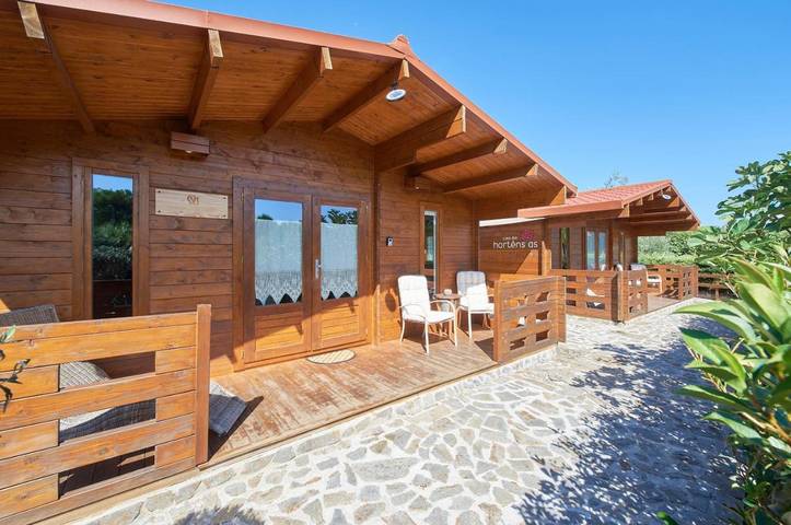 Chalet para 4 pessoas, com Terraço e Vista para o lago e ainda Vista em Montargil