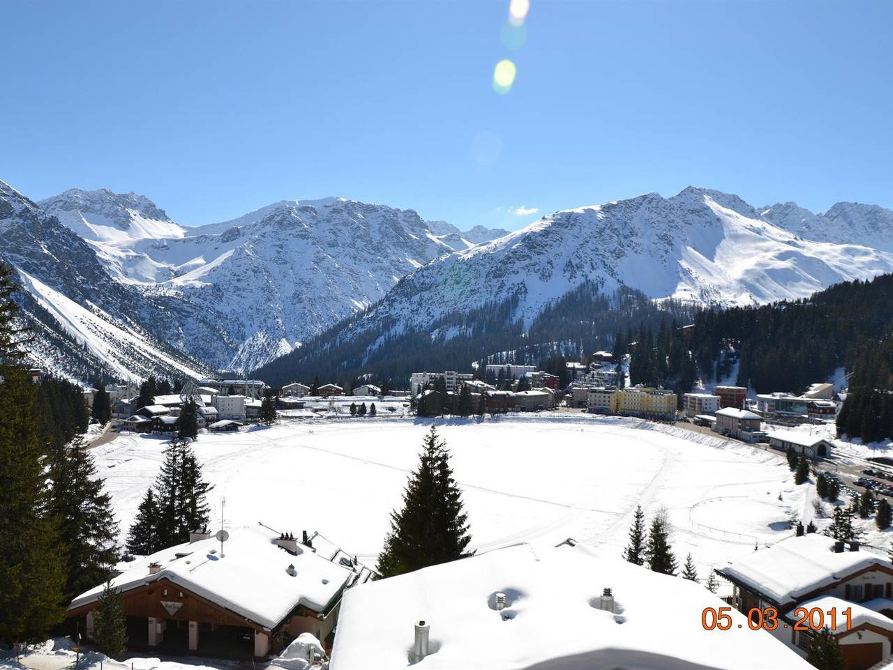 Ganze Ferienwohnung, Bisang S - 4-Bettwohnung in Arosa, Plessur Alpen