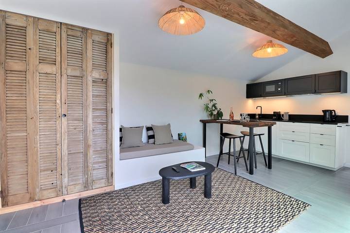 Gîte pour 2 personnes, avec terrasse ainsi que jacuzzi et jardin à Aix-en-Provence - 4