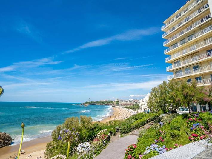 Gîte pour 4 personnes, avec Balcon dans Le Bellevue (Biarritz)