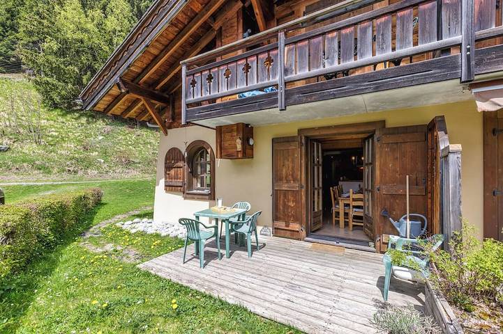 Ferienwohnung für 8 Personen, mit Terrasse und Garten in Chamonix