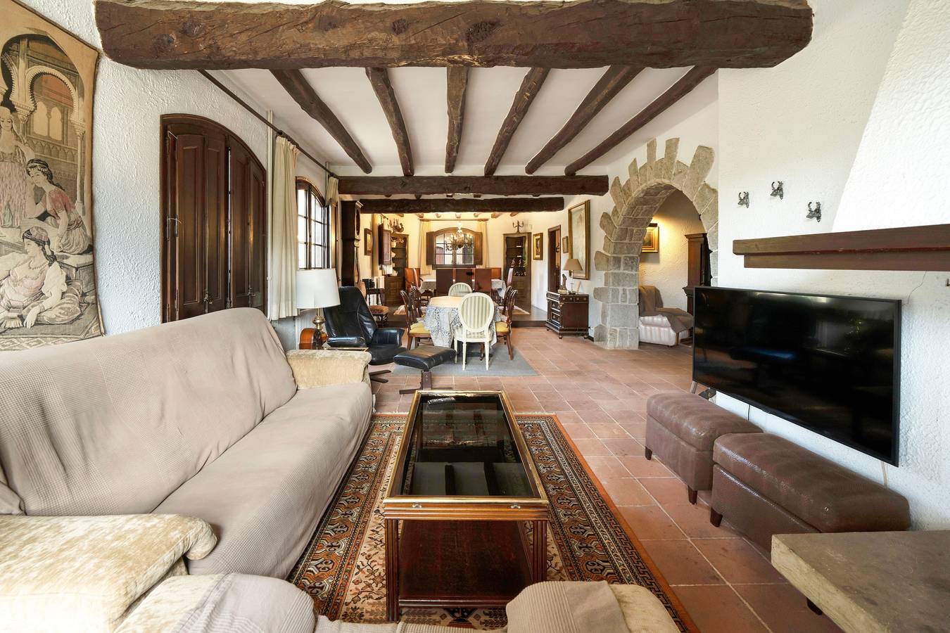 Casa rural "Can Mariné" con vistas a la montaña, piscina privada y Wi-Fi in San Antonio Vilamajor, Provincia de Barcelona