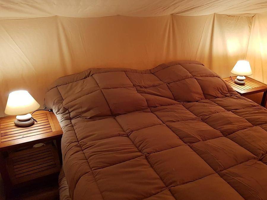 Camping Domaine De Sery - Lodge 2 persons - Balearic Lodge in Bouttencourt, Abbeville region