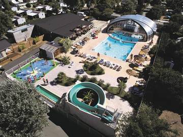 Bungalow für 4 Personen, mit Sauna und Kinderpool sowie Whirlpool in der Charente-Maritime