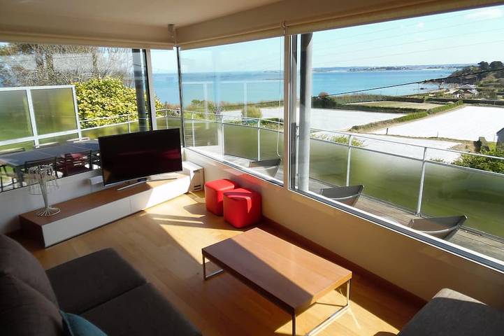 Location de vacances pour 6 personnes, avec Terrasse et Jardin dans Plage De Kersaliou