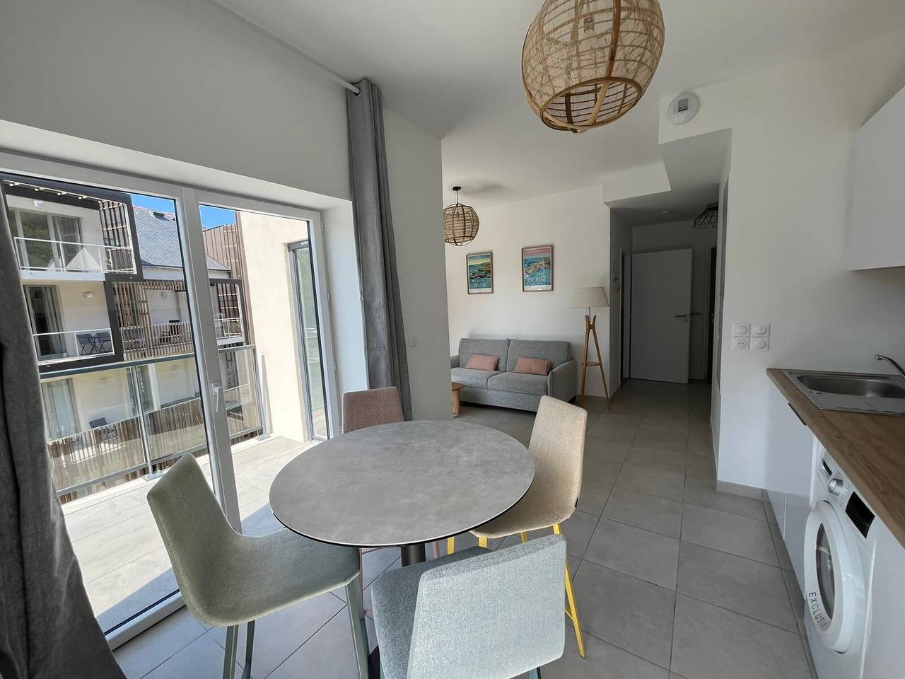 Apartamento entero, Apartamento 'Regard Marin - 4 Pers' con Balcón in Le Palais, Côte des Mégalithes