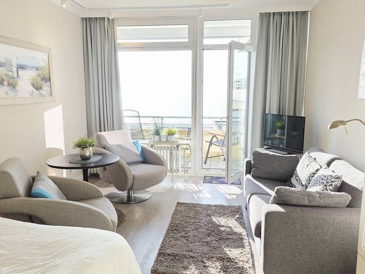 Ferienwohnung für 2 Personen, mit Balkon und Sauna in Grömitz