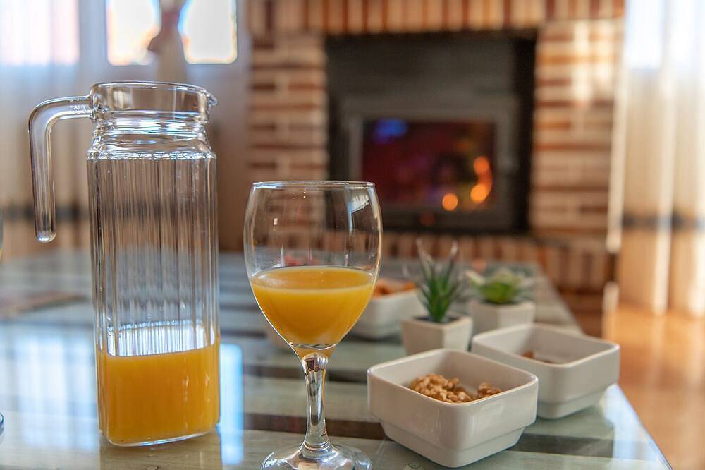 Fireplace, garden, bbc, wifi 1 h from Madrid Entre Acebedas Accommodations in Revenga, Segovia