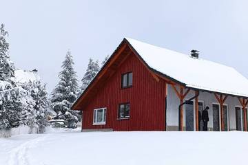 Ferienhaus für 4 Personen, mit Balkon und Garten in Thüringen