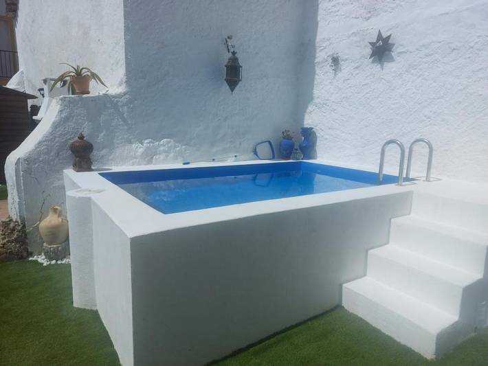 Casa de vacaciones para 4 personas, con jardín además de piscina y vistas, Familias con niños en Valle del Genal - 4