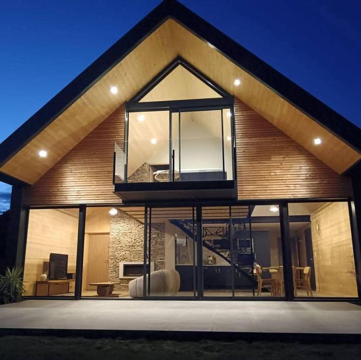 Location de vacances pour 4 personnes, avec jardin et vue à Sadroc