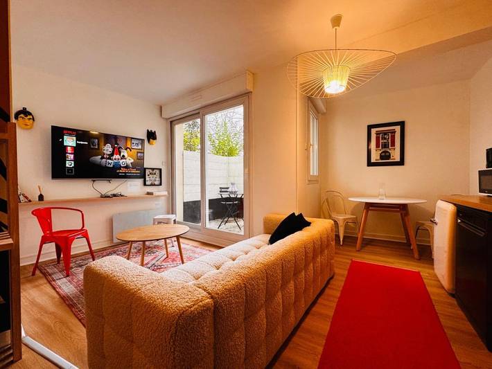 Appartement de vacances pour 2 personnes, avec terrasse à Niort