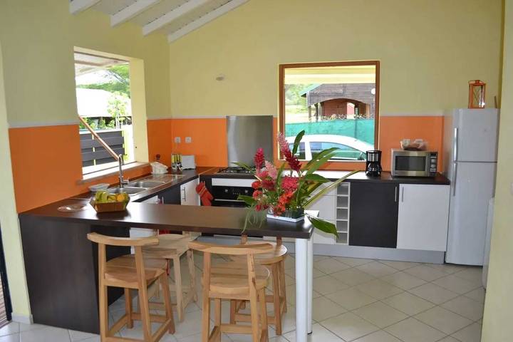 Location de vacances pour 4 personnes, avec piscine et terrasse à Goyave (Guadeloupe) - 3