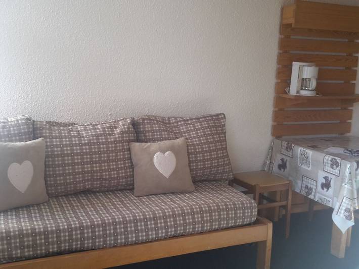 Gehele studio, Studio voor 4 personen met balkon in Les Menuires, Saint-Martin-de-Belleville