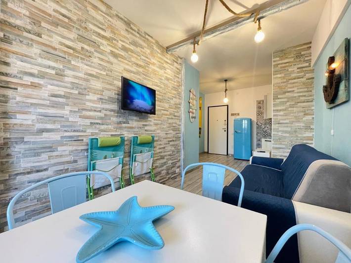 Casa sulla spiaggia per 4 persone, con balcone in Anzio