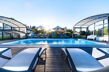 Ferienpark für 6 Personen, mit Ausblick und Pool sowie Garten in Polnische Ostsee