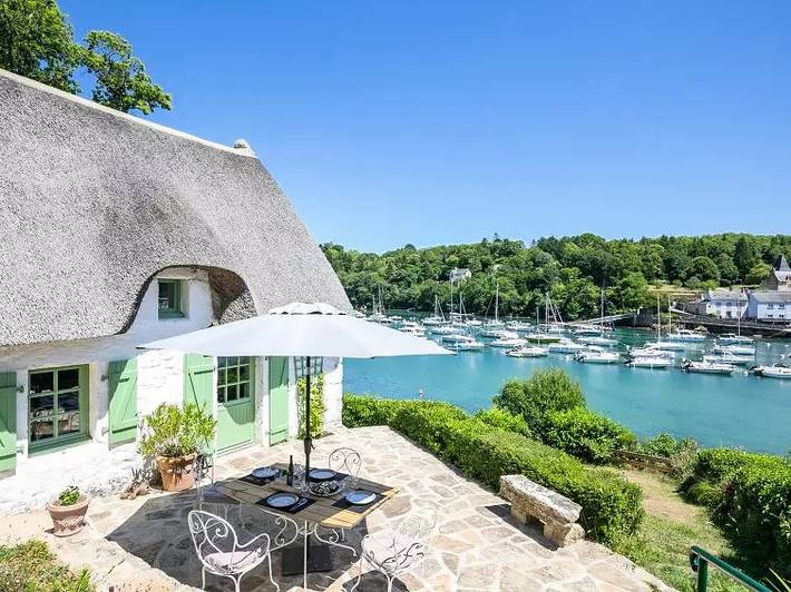 Location de vacances pour 4 personnes, avec jardin à Névez