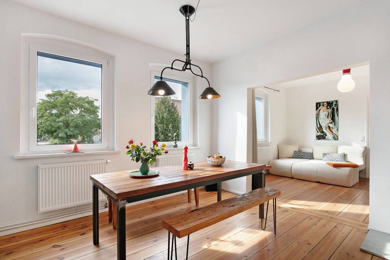 Ganze Wohnung, Ferienwohnung "Das Atelier" mit 2 Gemeinschaftsterrassen, Gemeinschaftsgarten und Wlan in Neuenhagen, Bad Freienwalde