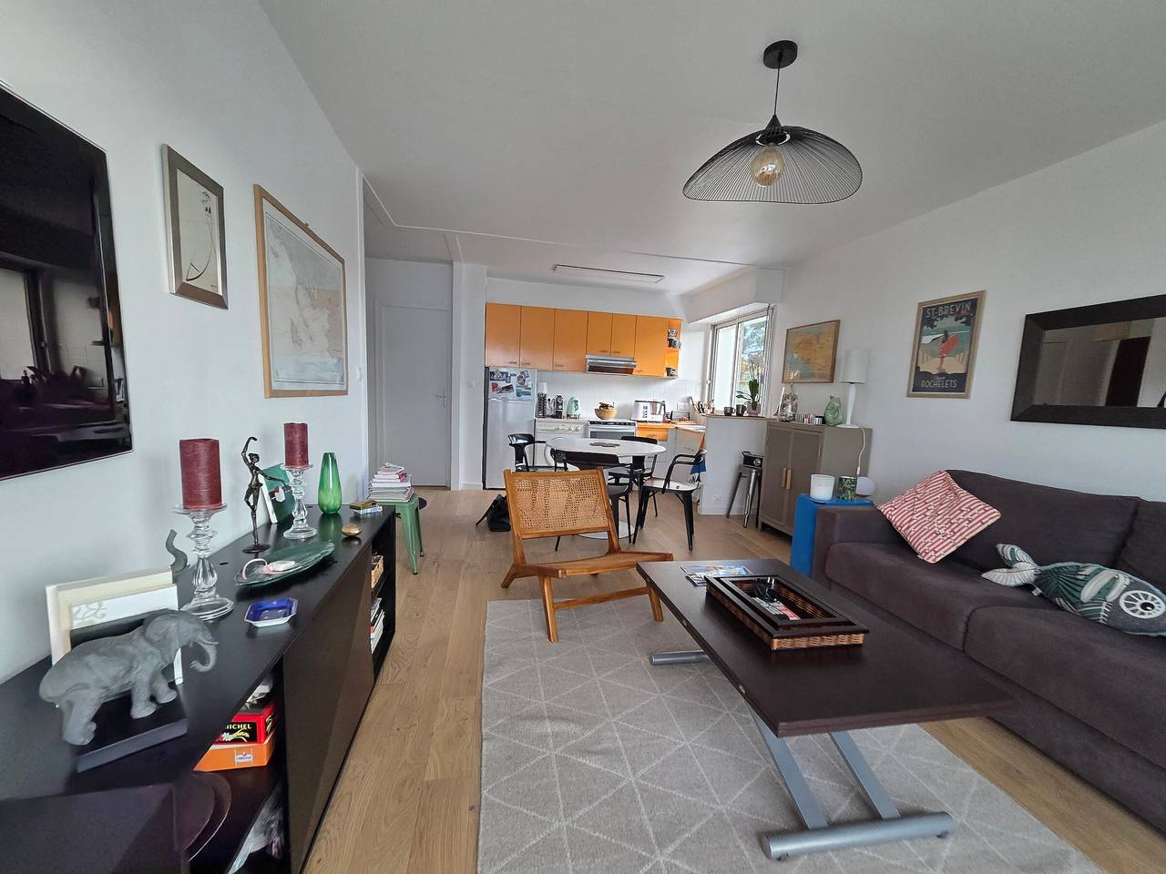 Ganze Wohnung, Meerblick Apartment für 2 mit Balkon und Parkplatz in Saint-Brévin l'Océan, Saint-Brevin-les-Pins