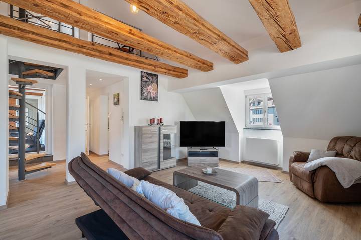 Ferienwohnung für 5 Personen, mit Balkon in Bad Herrenalb