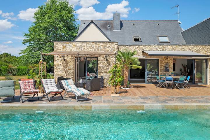 Villa pour 8 personnes, avec Jacuzzi et Jardin en Bretagne - 2
