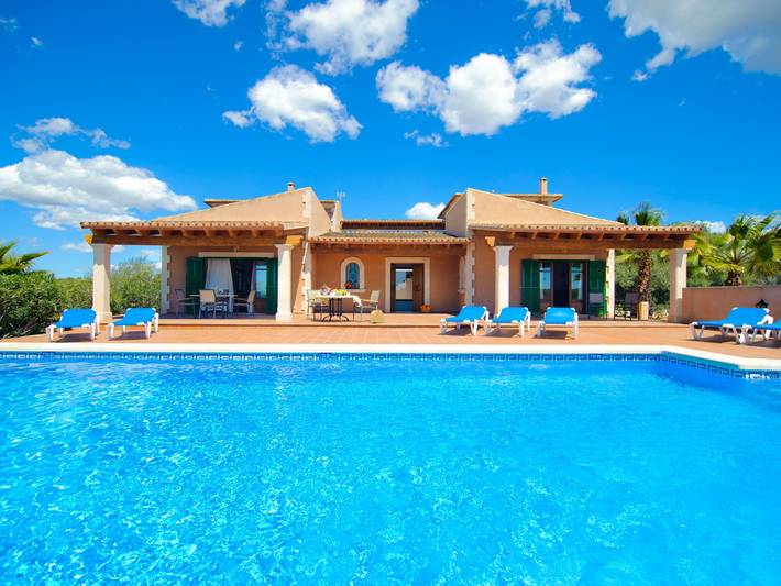 Finca mit Meerblick für 8 Personen, mit Garten und Pool sowie Terrasse in Cala d'Or - 3