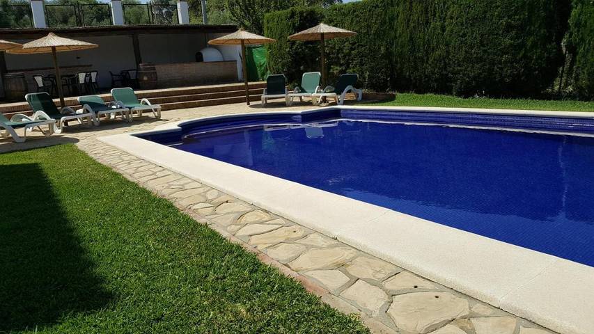 Maison d’hôte pour 3 personnes, avec Terrasse ainsi que Jardin et Piscine à Arcos de la Frontera