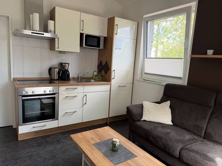 Ferienwohnung für 2 Personen, mit Terrasse und Garten