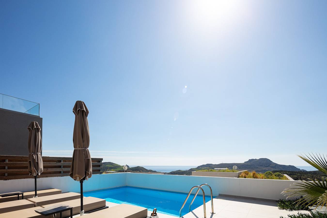 Villa Arkadia with Private pool and Seaview in Rethymno en omgeving