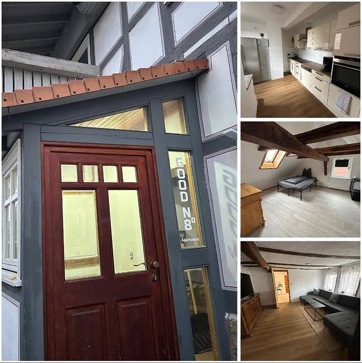 Ferienwohnung für 2 Personen, mit Terrasse und Ausblick in Wabern