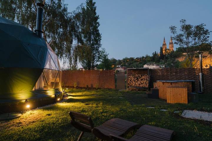 Camping für 4 Personen, mit Whirlpool und Garten in Tschechien - 2