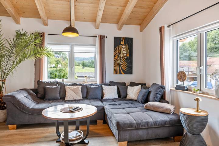 Ferienwohnung für 3 Personen, mit Seeblick und Garten in Franken - 4