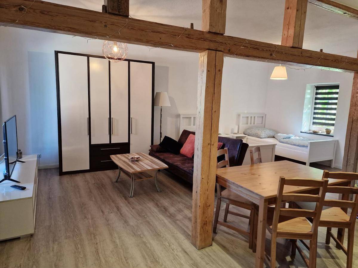 Ganze Wohnung, Apartment auf dem Hof einer historischen Mühle in Hatzfeld, Waldecker Land